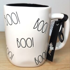 🆕️ Rae Dunn Boo! Patterned Halloween Mug